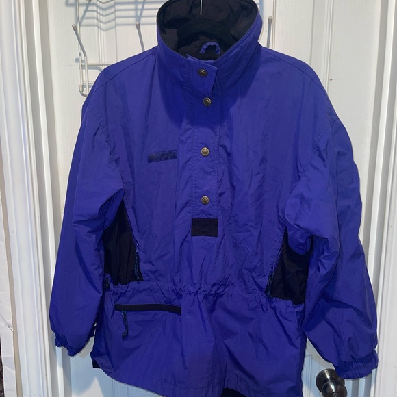 Columbia Jackets & Blazers - Columbia Vintage 90's Purple M Ski Jacket Winter Coat 1/4 Button Women’s